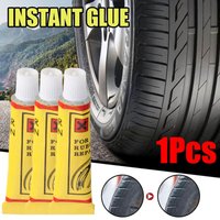 Black Tyre Repair Instant Liquid Strong Rubber Glue Wear-resistant Black Tire Repair Solution Adhesive Glue Car Instant Tools