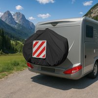 AliExpress NONE Oxford Cloth Camping Bicycle Cover For Caravan Rear Mount Dustproof Cover For 1 Or 2 Bikes Motorhomes Accessories For Caravans