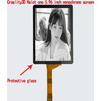 Creality HALOT ONE 5.96-inch 2K LCD light curing 3D printer with black and white screen