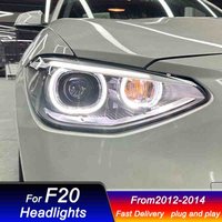 Car Led Headlights For BMW 1 series F20 2012-2014 new style full LED Head Lamp Upgrade DRL Dynamic Signal Front light Assembly