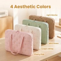 Embroidery 13 13.3 14 Inch Laptop Bag For Macbook Pro Air 14 15 16 Neo 2026 For Xiaomi Huawei Handbag Shockproof Shoulder Bag