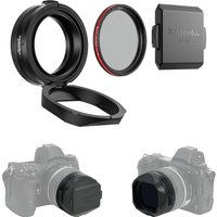 Freewell CNC-Aluminium-Gegenlichtblende mit Hybrid-CPL/Black Mist 1/4-Filter für Nikkor Z 40 mm F/2 Kamera-Fotografie-Zubehör