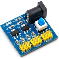 3pcs Module d'alimentation électrique abaisseur pour Arduino, 12V à DC-DC V 5V, 3.3