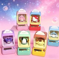 Sanrio Rocking Doll Machine Blind Box MINISO Mymelody Kuromi Cute Desktop Toys Light Motion Music Series117