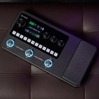 M-VAVE MK-20 Multi-Effects Processor for Guitar and Bass with Drum Machine, Tuner, Looper, Amp Simulator, USB Audio Interface