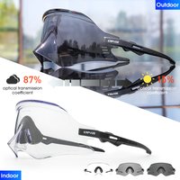 Kapvoe 2026 Men's Cycling Sunglasses Hiking Eyewear MTB Bike Sunglasses UV400 Women Outdoor Sport Goggles Running Glasses