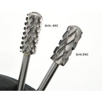 4XC 5XC Carbide Nail Safety Bit Acrylic Small Barrel Round Top Nail Drill Bits Carbide Bur