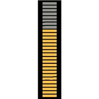 BL28-3005S 28 Segments LED Display Module 30mm Audio Display Device DB Volume Meter LED Bar Yellow LED Light Bar Display Device
