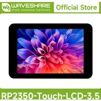 Waveshare RP2350 3.5inch LCD Display Development Board, 320×480, 65K, Dual-core And Dual-architecture, Onboard Camera Interface