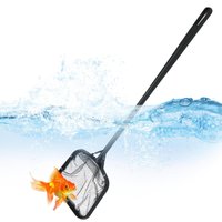 Pool Skimmer Net Portable Pool Strainer Net Portable Debris Removal Tool for Aquarium Fountain Tubs Fish Tank Cleaning