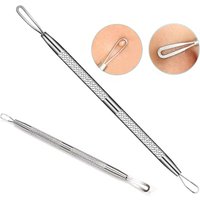 2PCS Professional BLACKHEAD WHITEHEAD EXTRACTOR Pimple Acne Remover Tool UK