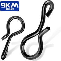 Fly Fishing Snap 50~200Pcs Fast Easy Fly Hook Snap Fishing Lure Connector Tippet Rings Fly Fishing Accessories for Flies Trout