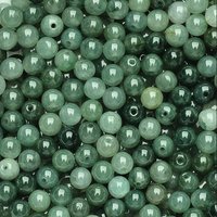 13mm Natural Myanmar Jadeite Grade A Burmese Jade Round Beads For Jewelry Making Diy Bracelet Beaded Necklace Charms Accessories
