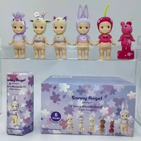Mini Sonny Lila Kirschblüten-Serie Mini-Figur Überraschungsbox Ornamente Weihnachts- und Geburtstagsgeschenk