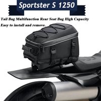 New Waterproof Motorcycle Tail Bag Multifunction Rear Seat Bag High Capacity FOR Sportster S 1250 RH1250 RH 1250 2021-2023