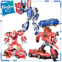 Genuine Mattel Hot Wheels X Transformers Twin Mill El Segundo Coupe GT-Scorcher Convertible Race Car Robot Transform Toy