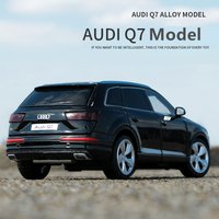 1:32 Q7 SUV Alloy Car Model Simulation Diecasts Metal Off-road Vehicles Car Model Simulation Sound and Light Childrens Toys Gift