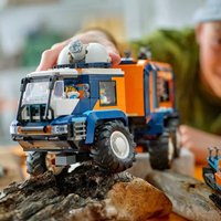 Compatible MOC Sets City Series Building Blocks Arctic Explorer Science Lab Truck Polar Car Toys Assembling Gift