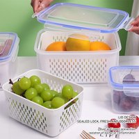Produce Storage Containers For Fridges Keep-Fresh Longer Modern Refrigerator Organization