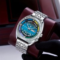 High-End Luxury Men's Watch with a Large Dial, Stylish Business Oriental Watch, Classic Haiba High-End Multifunctional Quartz Watch