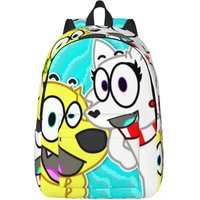 Tyler And Snowi Gaming for Teens Student School Book Bags Game Anime Canvas Daypack Elementary High College Hiking