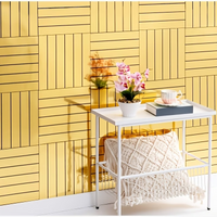 5/10pcs Self-adhesive Large Roll Wall Panels Luxury Mirror Embossed and Metallic Grille DIY Wall Sticker TV Back