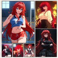 Comic Animated H-High School DxD Poster Superior Home Space Pub Indoor Decorative Art & Home Decor