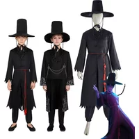 Costumes de cosplay pour enfants, adultes, garçons, uniforme Jinu, ensemble kimono, tenues de fête d'Halloween