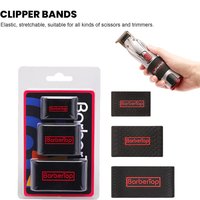 Professional Rubber Barber Electric Push Protective Sleeve Salon Grip Bands Non-Slip Clipper Cover Barbershop Accessories Tools