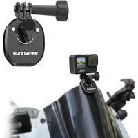 Motorcycle Windshield Action Camera Mount for GoPro 13 12 Insta360 Go Ultra for DJI Osmo Nano/360/Action 6 5 Pro Pocket 3