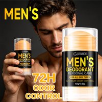 JUINHOU Men's Deodorant Stick/Antiperspirant Easy to Carry Moisturizes Skin While Releasing a Captivating Fragrance
