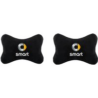 Car Seat Neck Pillow Headrest Seat Belt Protector Cover for Smart Fortwo 451 450 453 EQ Forfour Auto Accessories