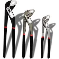 Heavy Duty Quick Pipe Wrench 8"/10"/12" Chrome Vanadium Adjustable Jaw Water Pipe Clamp Pliers Plumbing Repair Opening Kit