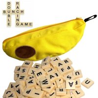Alphabet Spelling Game Set, Includes Storage Bag, Spelling Board Game, Card Game, Ideal Game for Family Gatherings, Gift