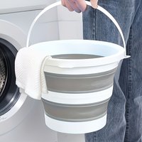 1PC 5/10LPortable Folding Bucket Durable Space Saving Easy to Store Suitable for Car Washing Camping Fishing Traveling Outdoor