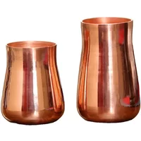 Brass Cup Pure Copper Beer Milk Mug Copper Chalice Breakfast Cup Moscow Drinkware Tableware
