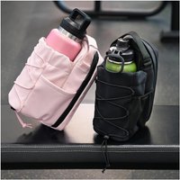 Magnetic Water Bottle Holder Bag Large Capacity Gym Sling Bag for Phone Keys Portable Crossbody Bag
