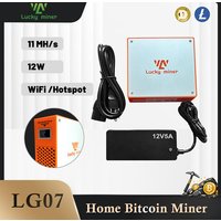 LuckyMiner LG07 Scrypt Miner 11MH/S LTC DOGE Mining Machine 12W Low Power Home Mining Energy Saving Crypto Miner