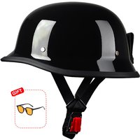 AliExpress NONE 18 Half helmet motorcycle helmet Electric Vehicle bike Riding Locomotive for Cruiser Retro Four seasons Unisex teenager child