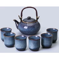 Large Capacity Lifting Beam Pot Tea Set, Household Cold Water Pot, Kungfu 1 6 Cups