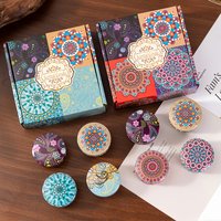 Fragrance Essential Oil Candle Set, 5 Floral Scents: White Tea, Honeysuckle, Bluebell, Jasmine, and Lavender, Perfect for Yoga, Bathing, Spa, Meditation, Aromatherapy, Stress Relief, Decorative and