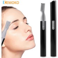 Portable Electric Eyebrow Trimmer Shaver Hair Remover Facial Shaver Pencil Hair Remover for Facial Neck Blur Lips Body Arms Legs