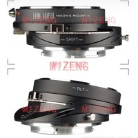 Tilt&Shift adapter ring for nikon AI lens to sony E FE mount NEX-5/6/7 A7r A7M2 a7r3 a7r4 a9 A7s A1 A6700 ZV-E10 ZV-E1 camera