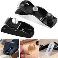 Mini Hand Planer Professional Woodworking Planer Smoothing Wood Planes Tool Adjustable Flat Bottom Wood Trimming Planer Precise