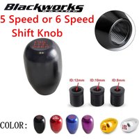 Universal Racing 5 Speed or 6 Speed Car Gear Shift Knob Manual Automatic Gear Shift Knob Shift lever Black Red Blue Gold On sale