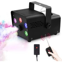 Datewink 550W Smoke Machine 5LEDs RGB Fog Ejector Stage Light Effect Fogger Spray Equipment For DJ Disco Wedding Party Club Show