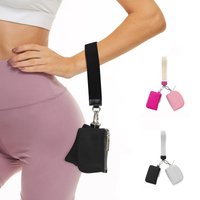 Mini Wallet Detachable for Women, Dual Pouch Wristlet Portable Wallet Coin Purse Mini Women Coin Pocket