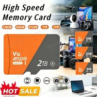 2TB High Speed Memory Card Waterproof Shockproof Class 10 for Phone Camera Drone Tablet Computer Large Capacity Storage 2026 New