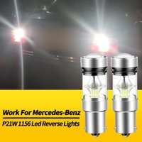 2PCS 1156 BA15S P21W Canbus For Benz Sprinter B901 B902 B903 95-06 B906 06-16 B907 B910 18-up B904 96-06 LED Reverse Light Bulbs