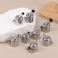 1Pc 850 Series Hot Air Rework Station Nozzle 45 Degree Curved Angle 3/4/5/6/7/8/10/12MM Welding Nozzle Repair Tool